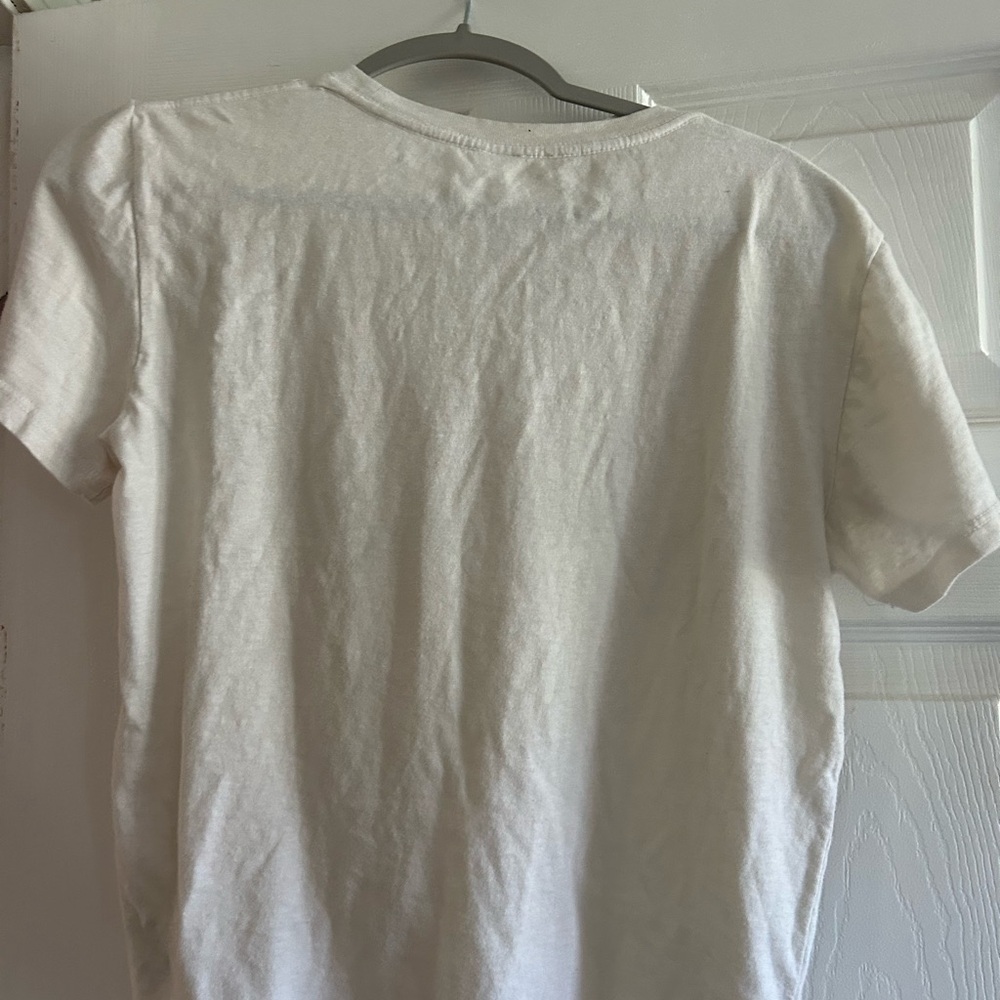RE/DONE Cream T-Shirt - Picture 3 of 3